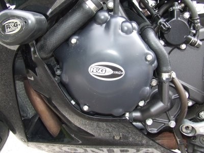 Kryt motoru, levý, HONDA CB1000R / CBR1000RR '04-'07, černý
